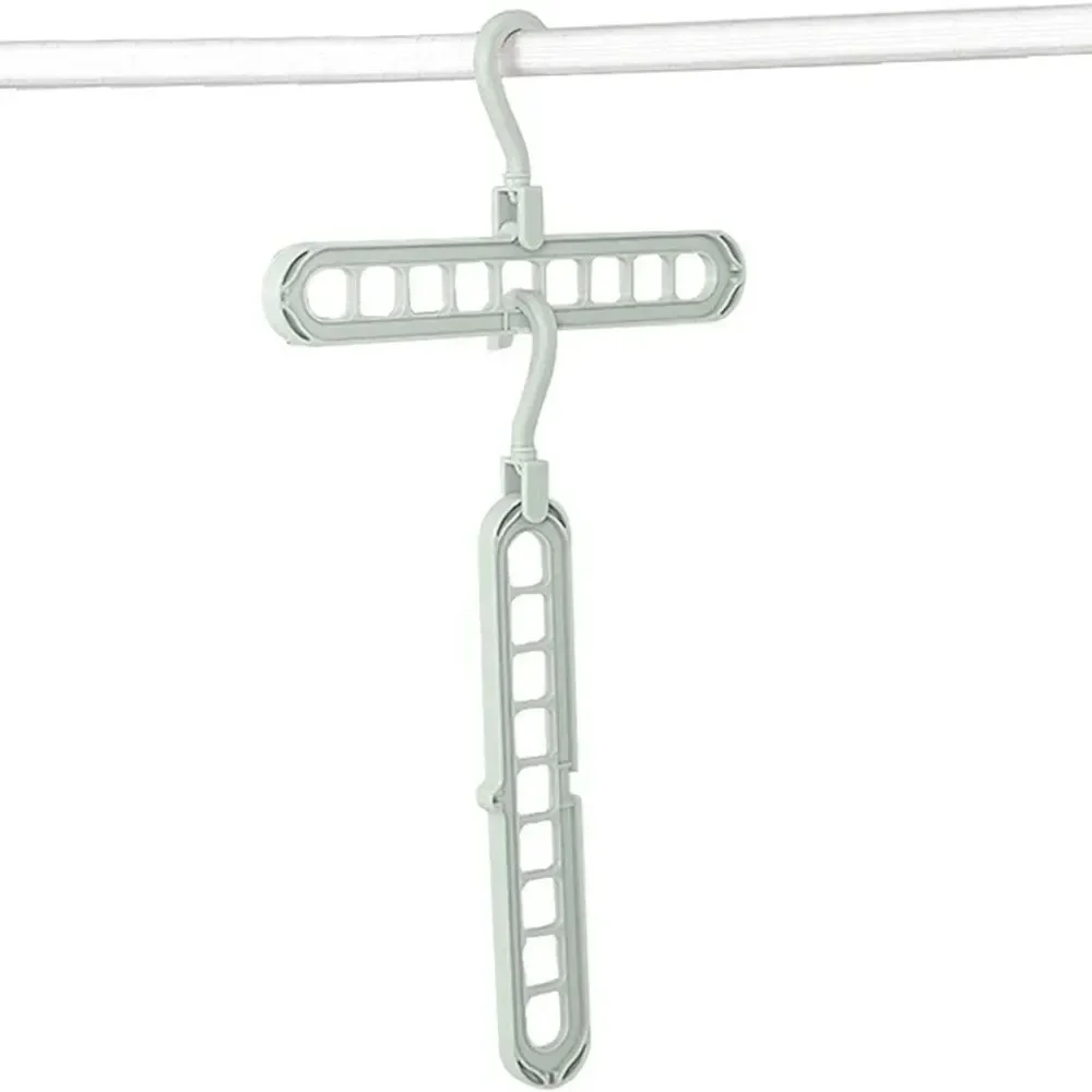 Bundle of 2 Gray and Black Multi Hanger Space Saver